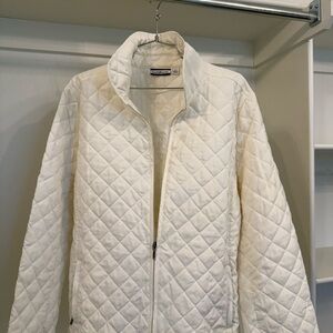 Croft & Barrow Quilted Jacket in White